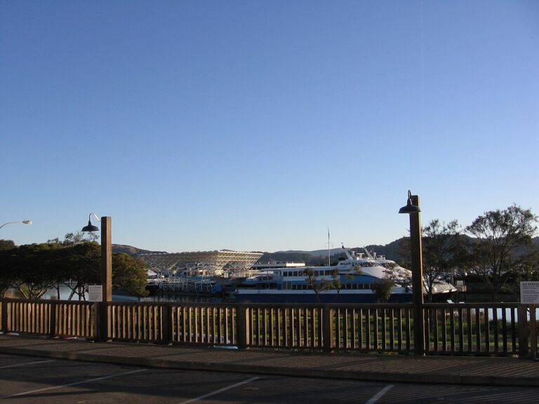 Larkspur Landing ferry terminal in Larkspur, Marin County