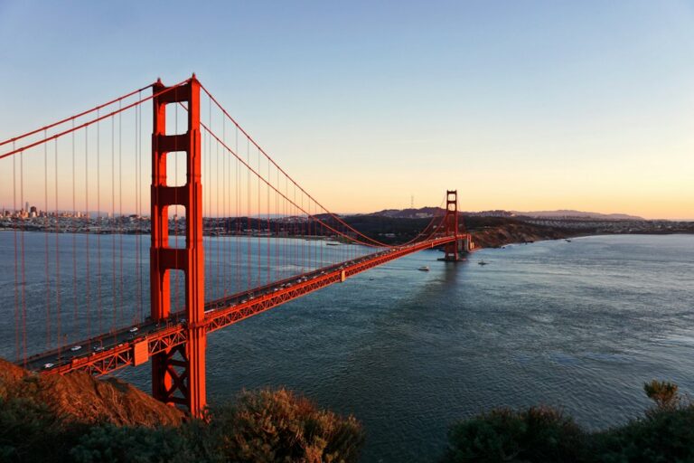 The Golden Gate Bridge in San Francisco