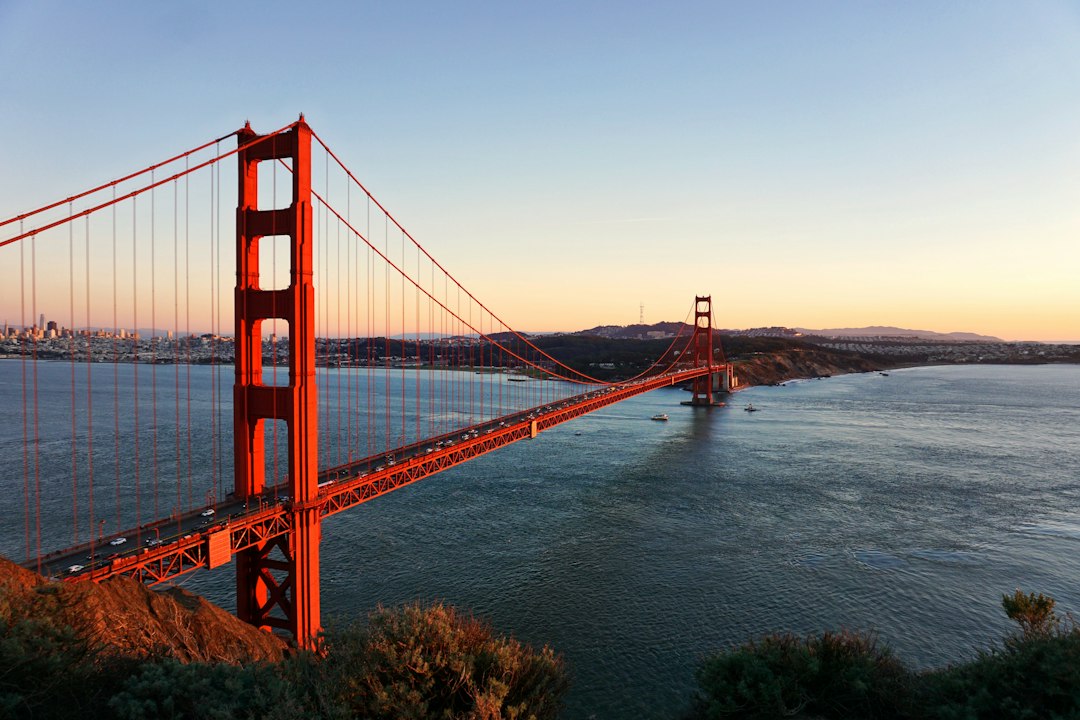 The Golden Gate Bridge in San Francisco